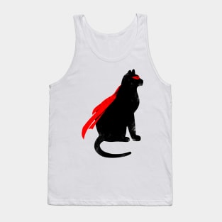 Super Hero Cat Tank Top